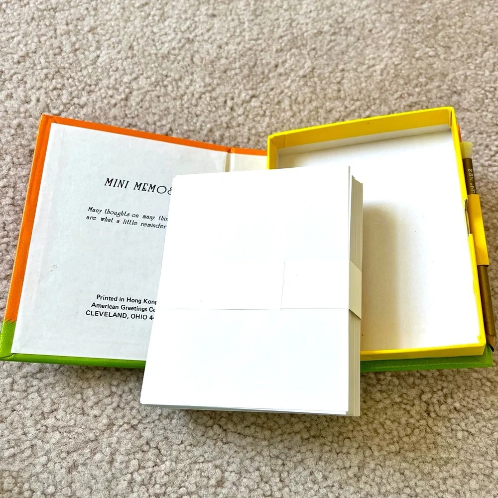 Vintage Ziggy Memo Pad with Pencil 1970s